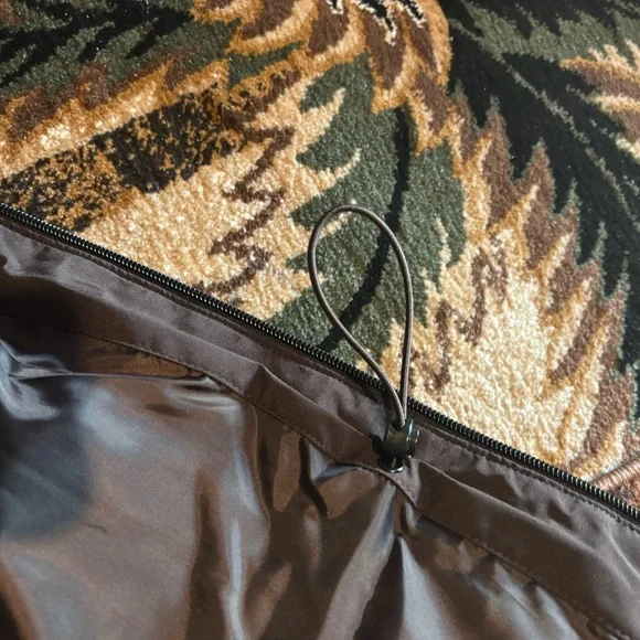 Michael Kors Chocolate Winter Puffer Coat MK Jacket Fur Hood Size S M L XL NWT - Picture 5 of 12